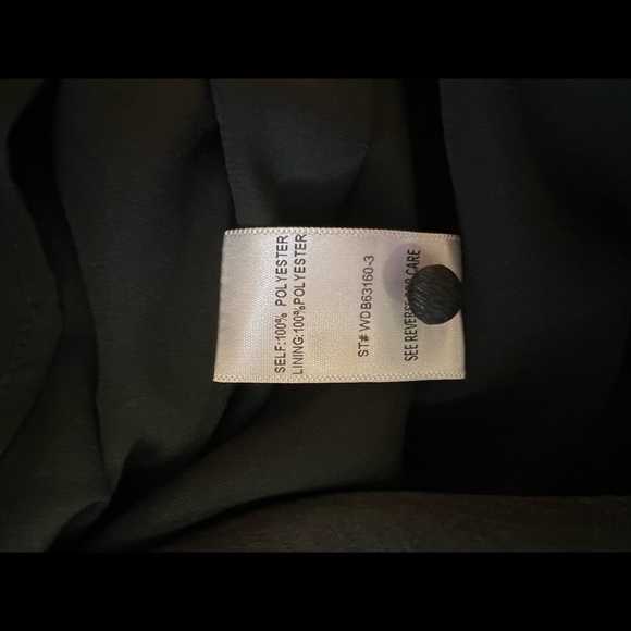 Lost + Wander Midi Dress with Tie Waist & Dolman Sleeves Size S Black - Picture 11 of 11